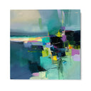 Quadro Stampa su Tela Equilibrio Verde - CupidoDesign