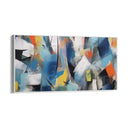 Quadro Stampa su Tela Esplosione di blu - CupidoDesign