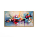 Quadro Stampa su Tela Esplosione di colori - CupidoDesign