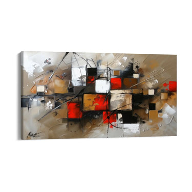 Quadro Stampa su Tela Esplosione di forme - CupidoDesign