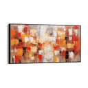 Quadro Stampa su Tela Esplosione di rosso - CupidoDesign