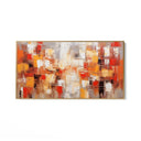 Quadro Stampa su Tela Esplosione di rosso - CupidoDesign