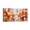 Quadro Stampa su Tela Esplosione di rosso - CupidoDesign