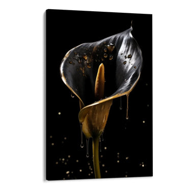 Quadro Stampa su Tela Espressione Gold - CupidoDesign
