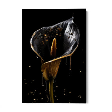 Quadro Stampa su Tela Espressione Gold - CupidoDesign