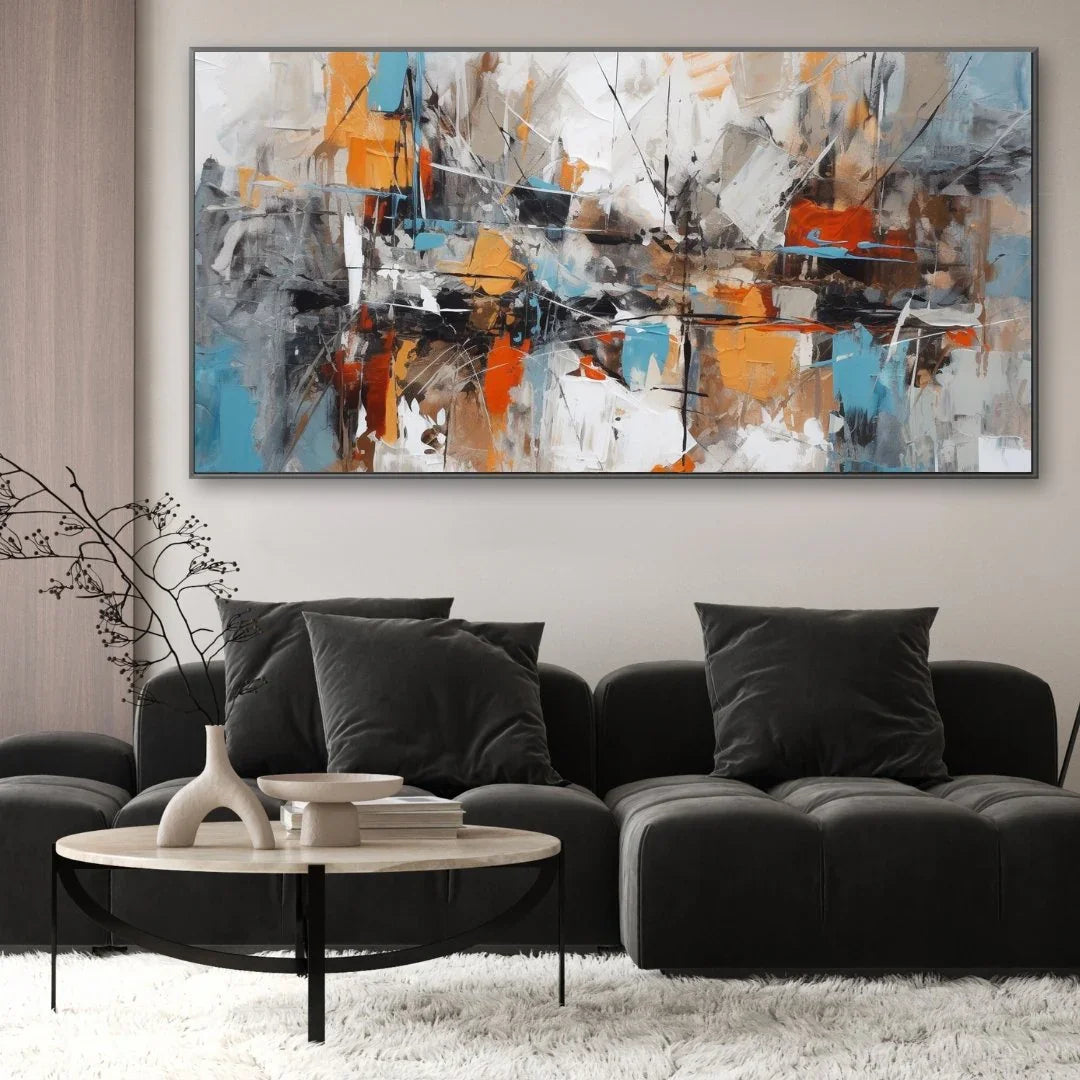 Quadro Stampa su Tela Espressione libera - CupidoDesign