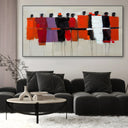 Quadro Stampa su Tela Espressione Primordiale - CupidoDesign