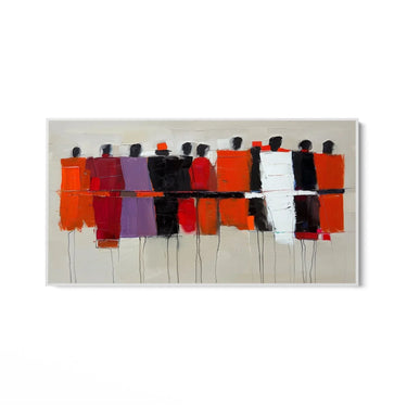 Quadro Stampa su Tela Espressione Primordiale - CupidoDesign