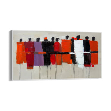 Quadro Stampa su Tela Espressione Primordiale - CupidoDesign