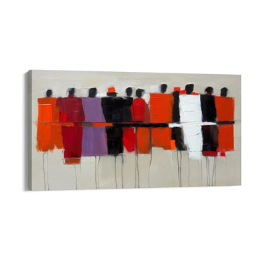 Quadro Stampa su Tela Espressione Primordiale - CupidoDesign