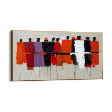 Quadro Stampa su Tela Espressione Primordiale - CupidoDesign