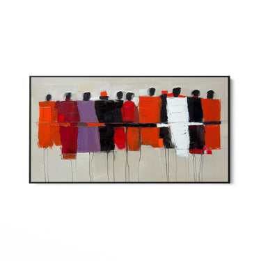 Quadro Stampa su Tela Espressione Primordiale - CupidoDesign