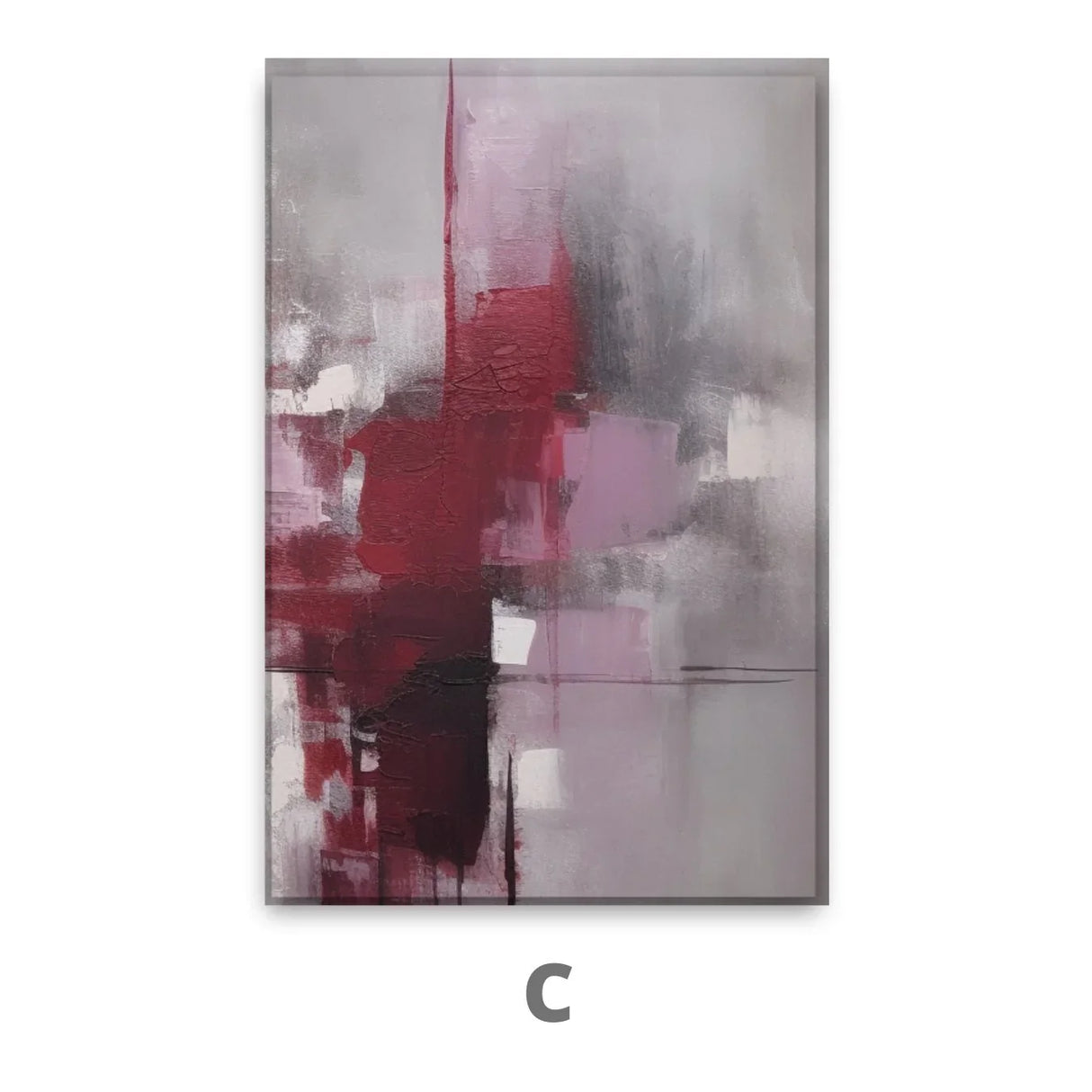 Quadro Stampa su Tela Espressione Violetta - CupidoDesign