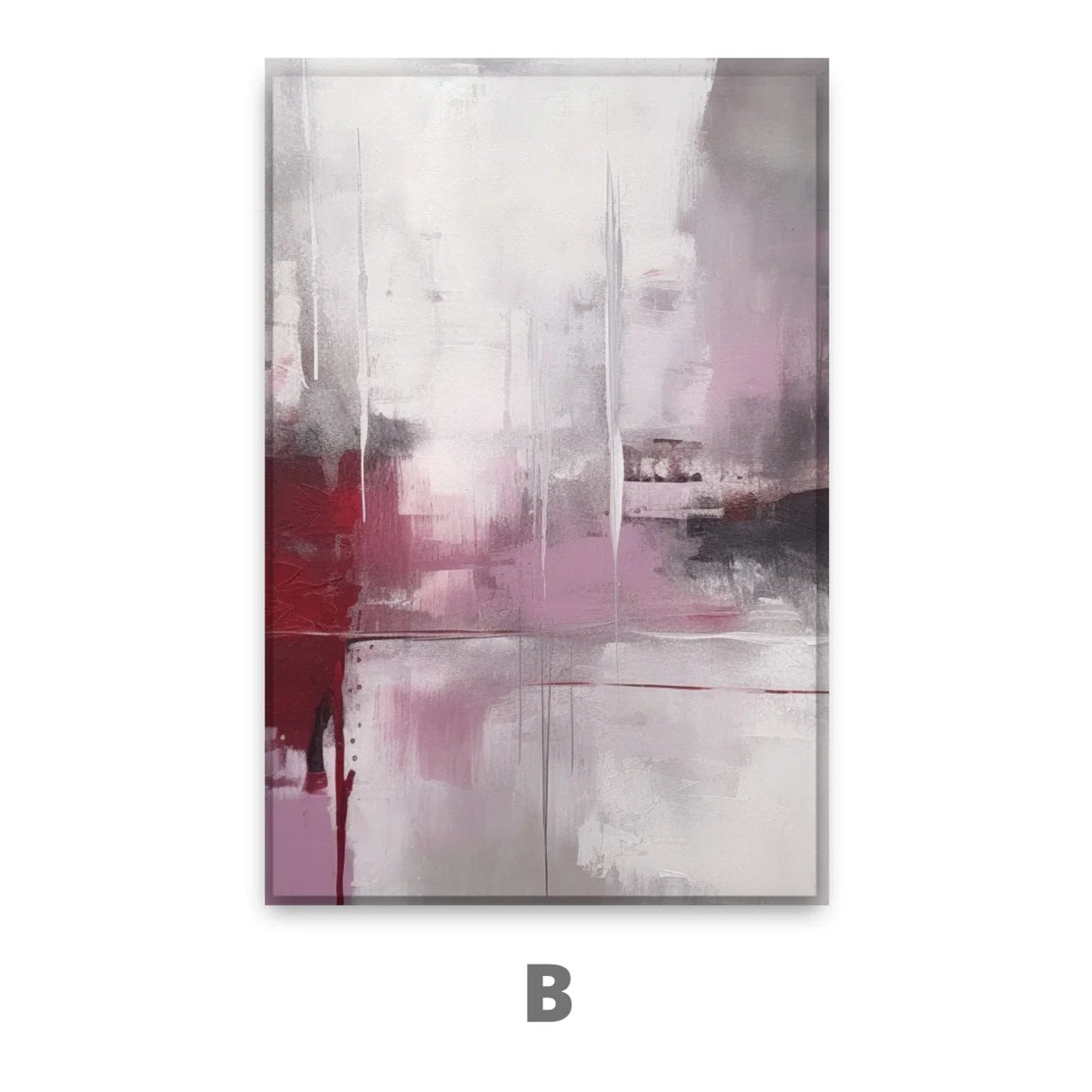 Quadro Stampa su Tela Espressione Violetta - CupidoDesign