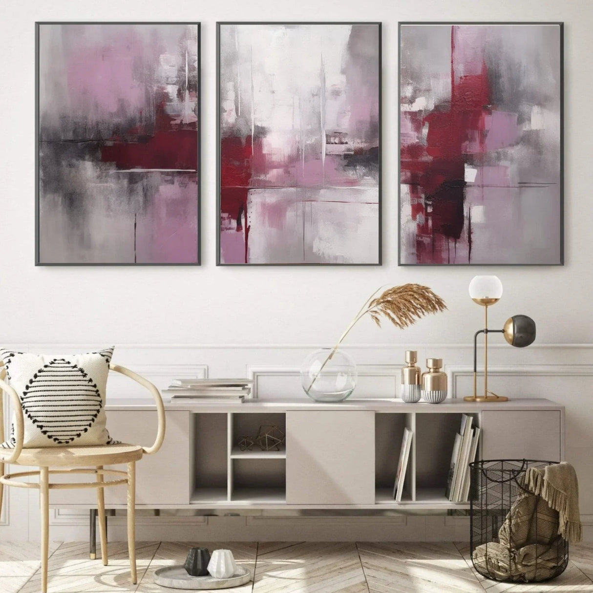 Quadro Stampa su Tela Espressione Violetta - CupidoDesign