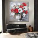 Quadro Stampa su Tela Essenza di Papaveri - CupidoDesign