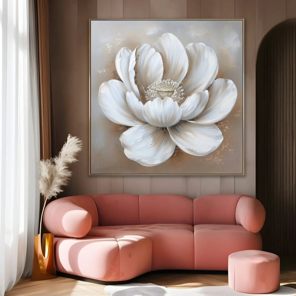 Quadro Stampa su Tela Essenza di Purezza - CupidoDesign