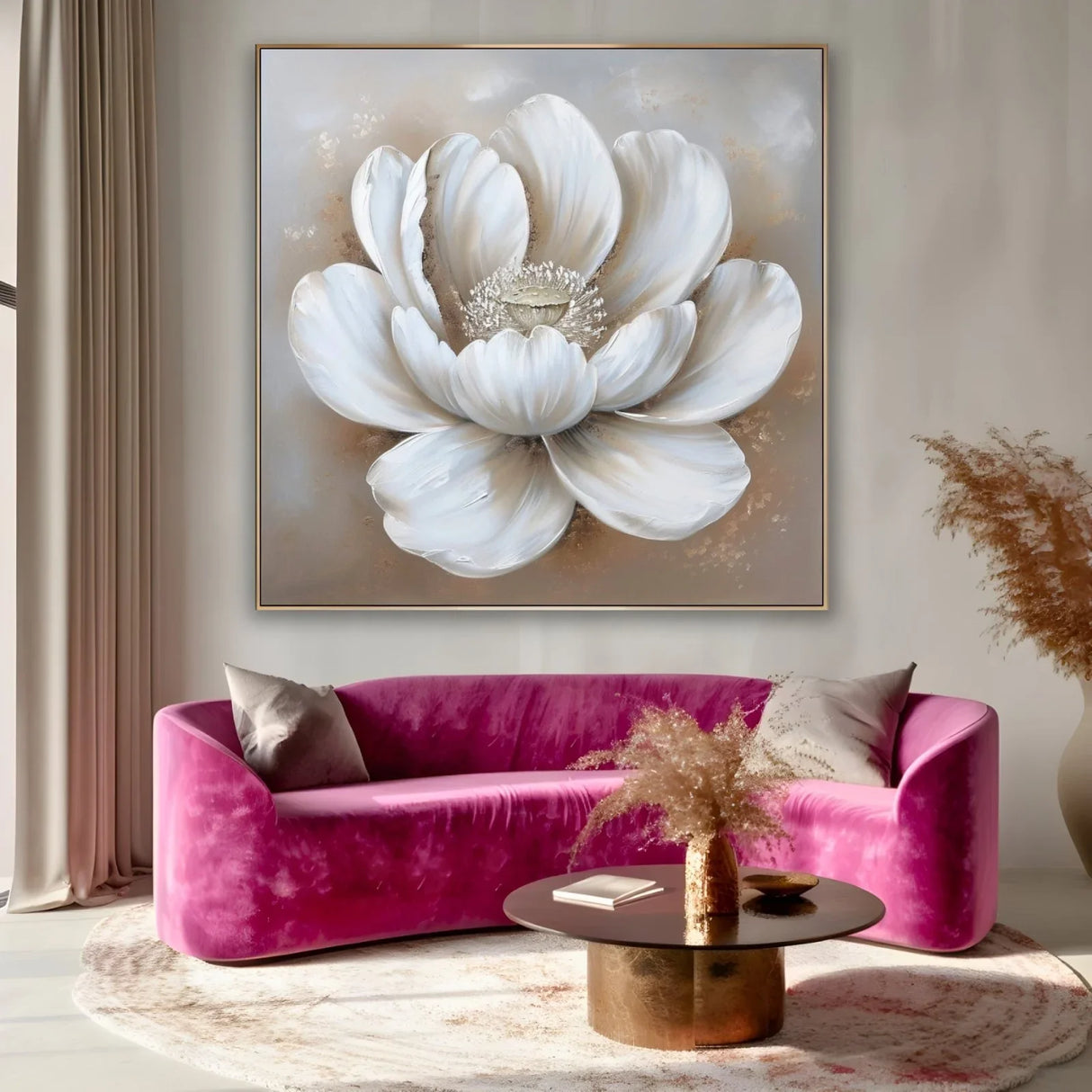 Quadro Stampa su Tela Essenza di Purezza - CupidoDesign