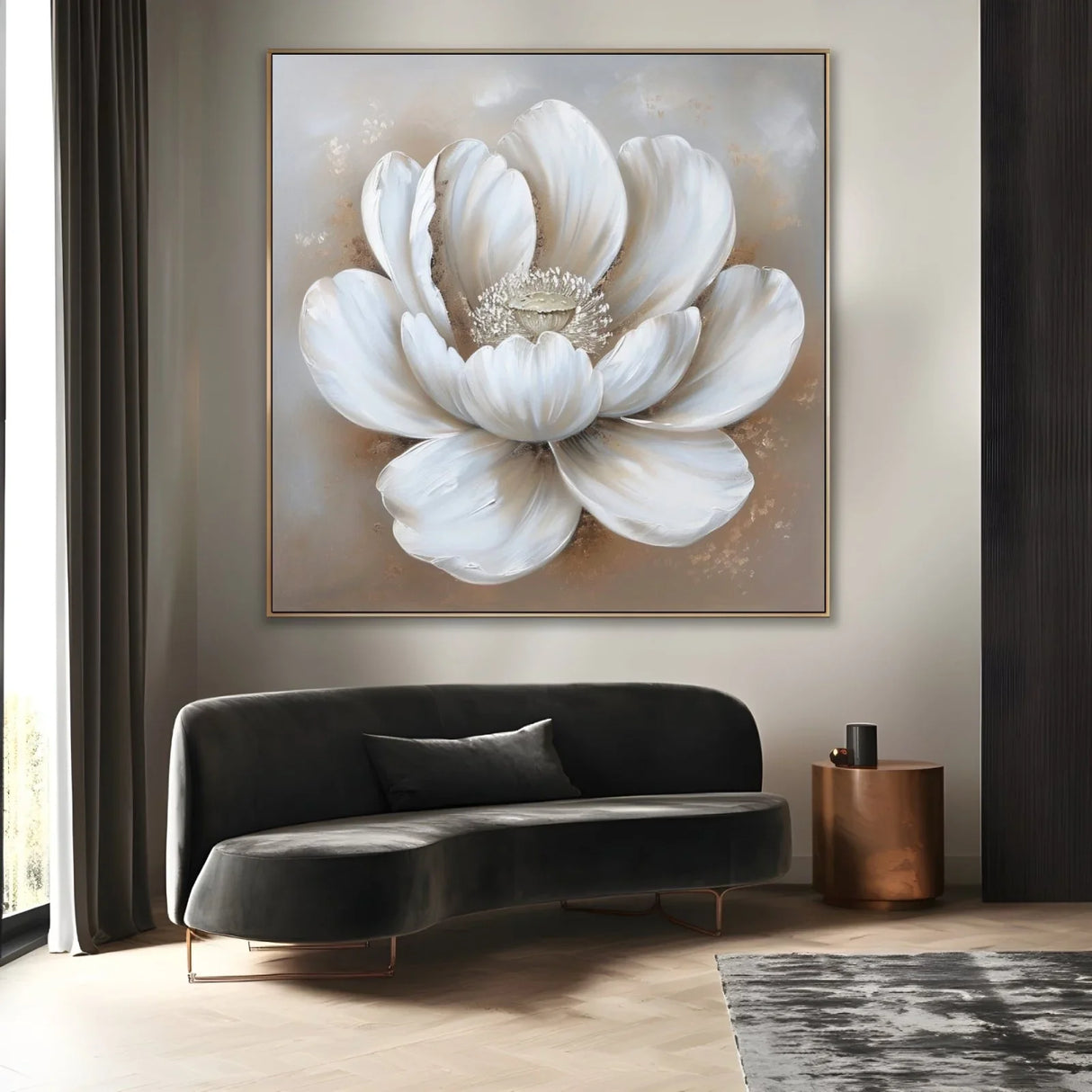 Quadro Stampa su Tela Essenza di Purezza - CupidoDesign