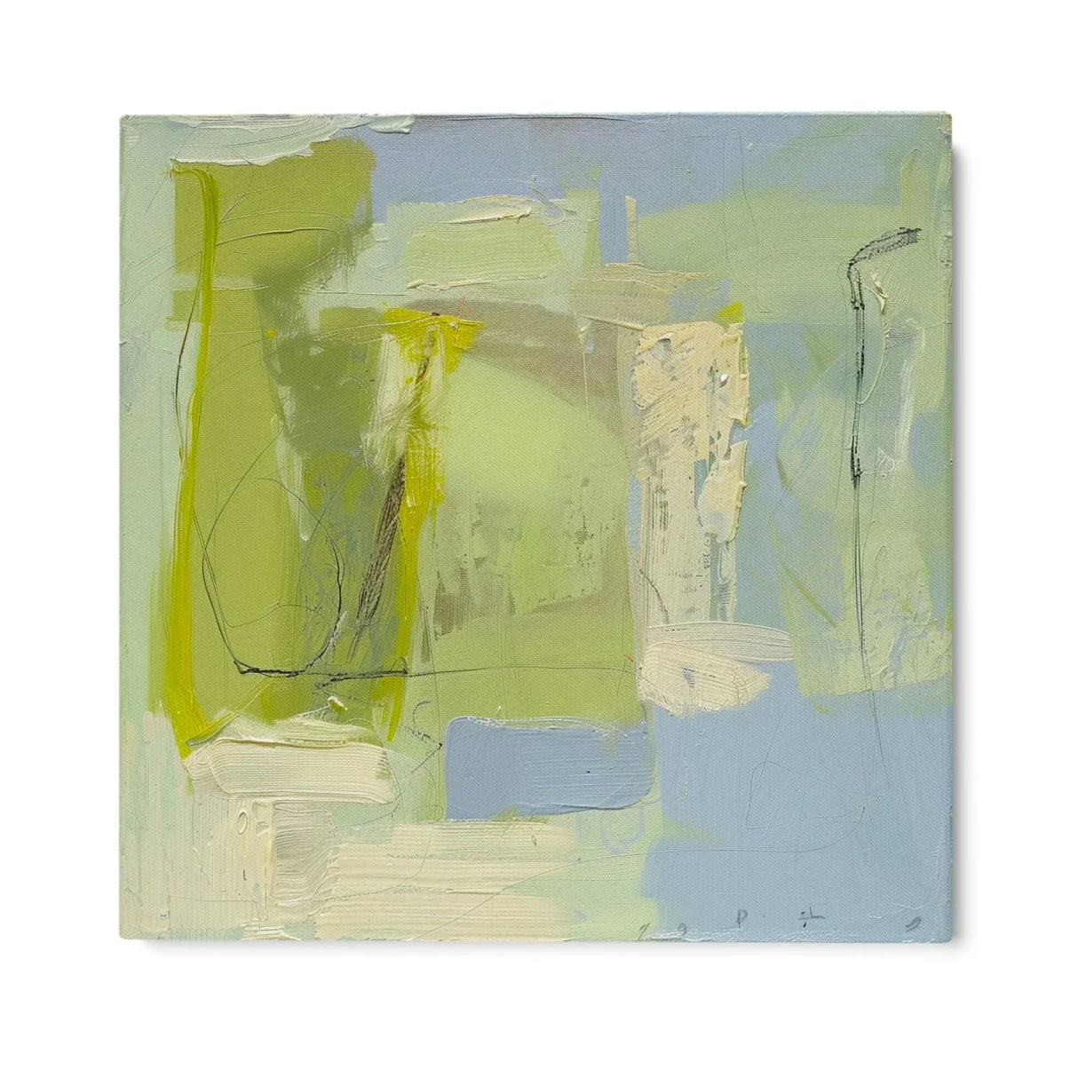 Quadro Stampa su Tela Essenza di Verde - CupidoDesign