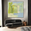Quadro Stampa su Tela Essenza di Verde - CupidoDesign