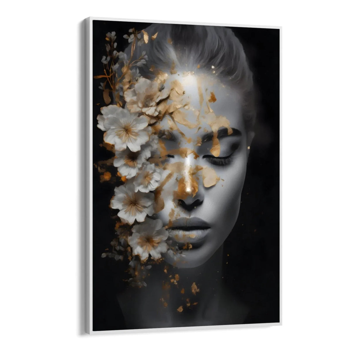 Quadro Stampa su Tela Essenza Dorata - CupidoDesign