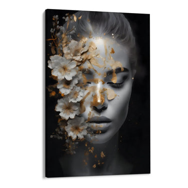 Quadro Stampa su Tela Essenza Dorata - CupidoDesign