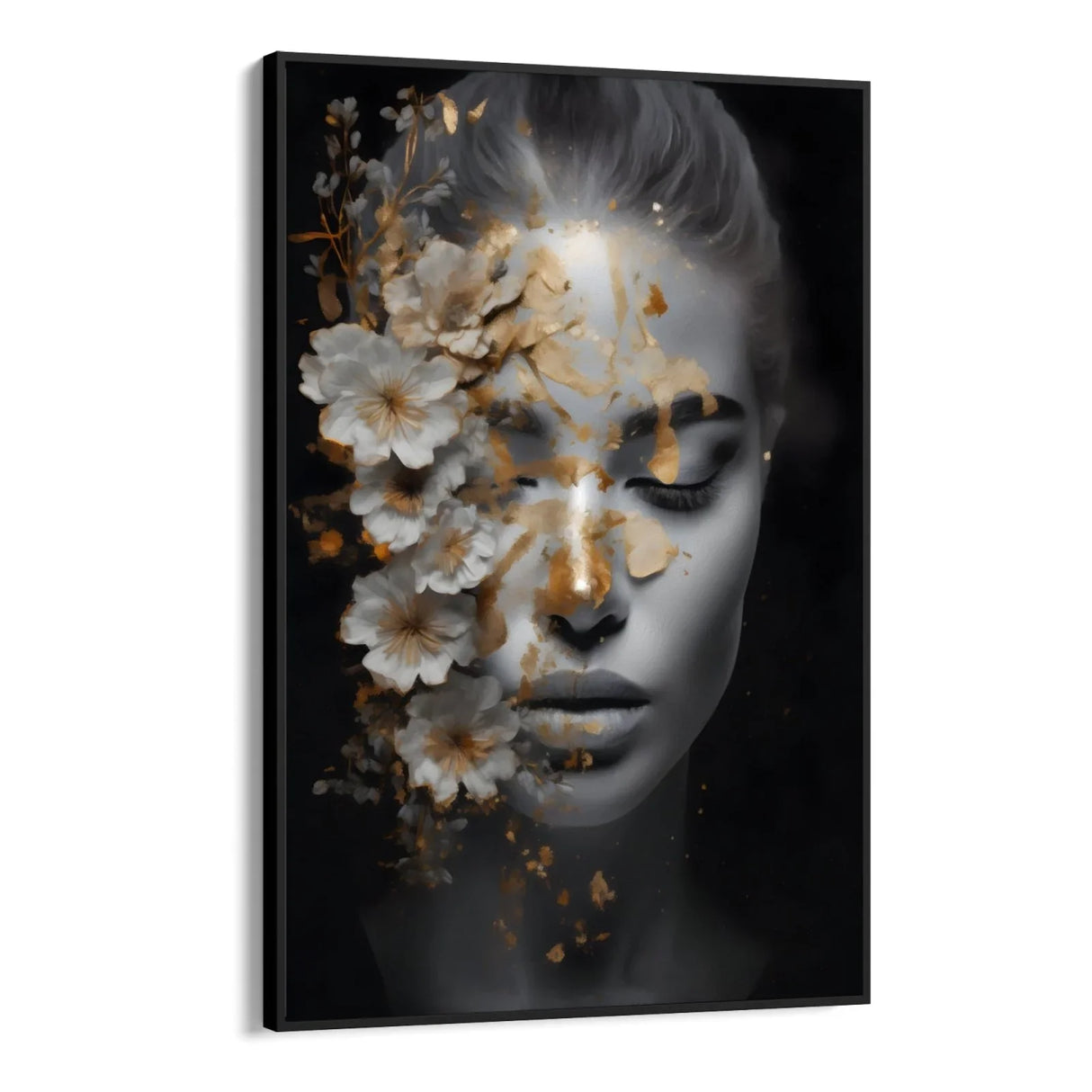 Quadro Stampa su Tela Essenza Dorata - CupidoDesign