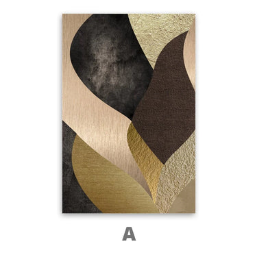 Quadro Stampa su Tela Estasi Aurea - CupidoDesign