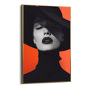 Quadro Stampa su Tela Estasi in Nero - CupidoDesign