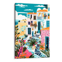 Quadro Stampa su Tela Estate in Grecia - CupidoDesign