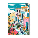 Quadro Stampa su Tela Estate in Grecia - CupidoDesign