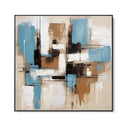 Quadro Stampa su Tela Estremo azzurro - CupidoDesign