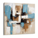 Quadro Stampa su Tela Estremo azzurro - CupidoDesign