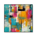 Quadro Stampa su Tela Estremo colorato - CupidoDesign