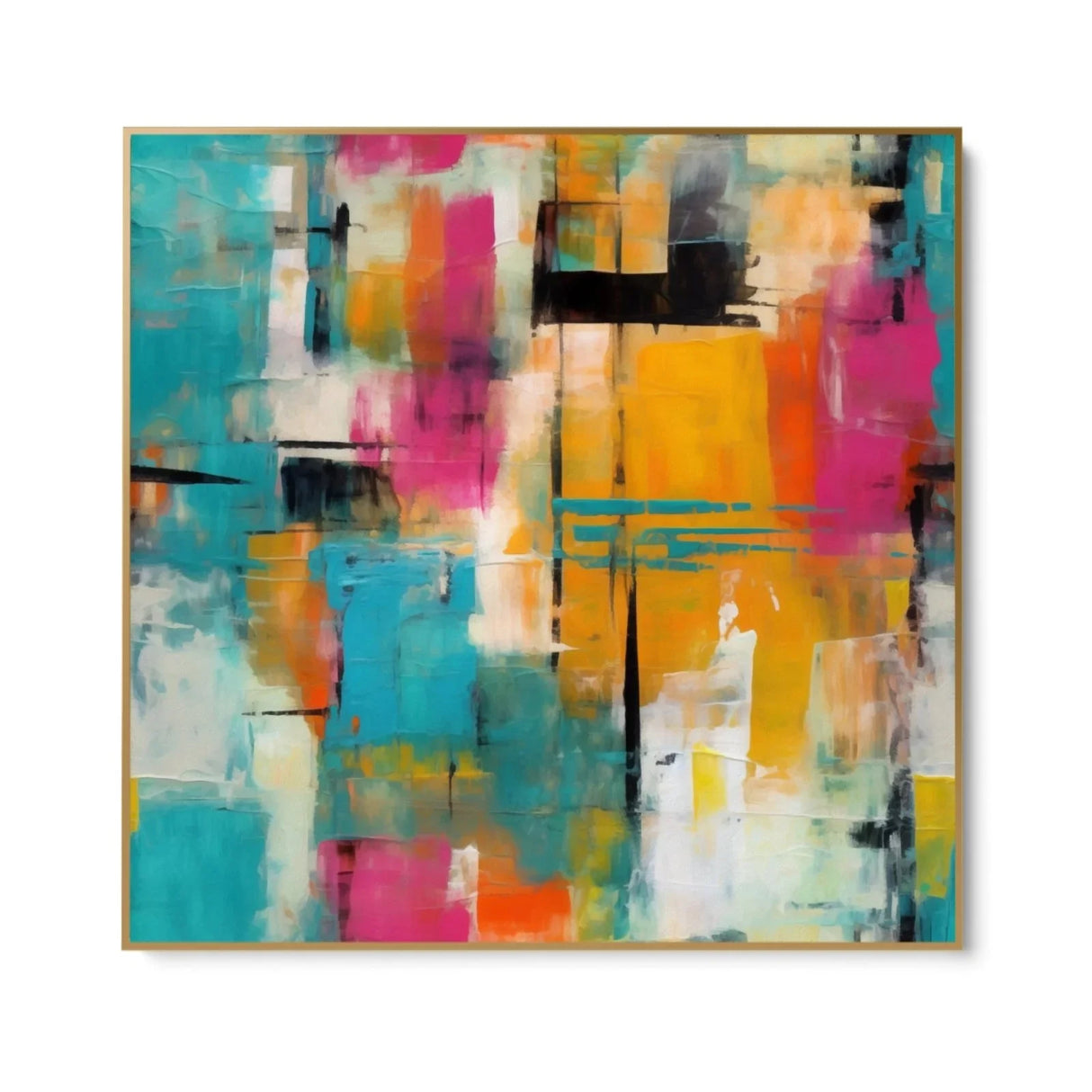 Quadro Stampa su Tela Estremo colorato - CupidoDesign