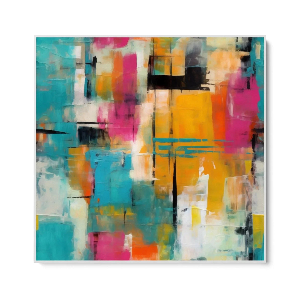 Quadro Stampa su Tela Estremo colorato - CupidoDesign