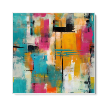 Quadro Stampa su Tela Estremo colorato - CupidoDesign