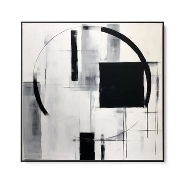 Quadro Stampa su Tela Estremo nero - CupidoDesign