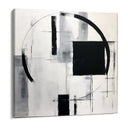 Quadro Stampa su Tela Estremo nero - CupidoDesign