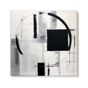 Quadro Stampa su Tela Estremo nero - CupidoDesign