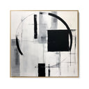 Quadro Stampa su Tela Estremo nero - CupidoDesign