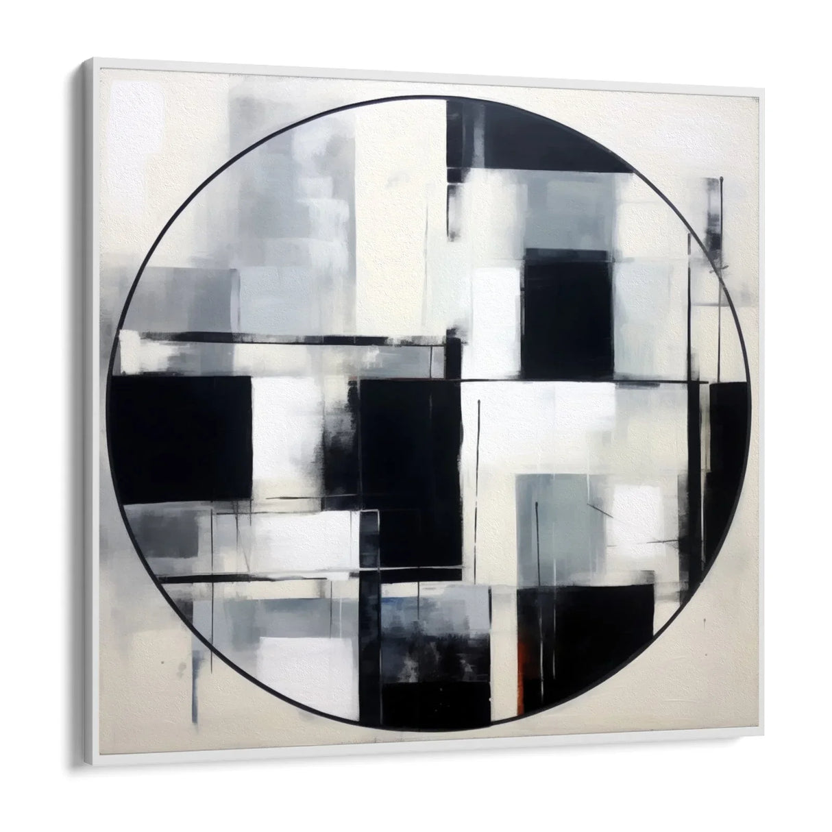 Quadro Stampa su Tela Estremo nero - CupidoDesign