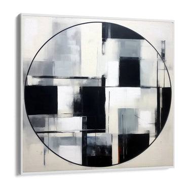 Quadro Stampa su Tela Estremo nero - CupidoDesign