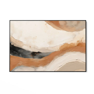 Quadro Stampa su Tela Etere Caramello - CupidoDesign
