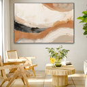 Quadro Stampa su Tela Etere Caramello - CupidoDesign