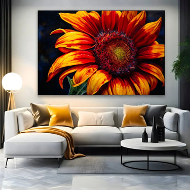 Quadro Stampa su Tela Eterno girasole - CupidoDesign