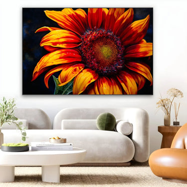 Quadro Stampa su Tela Eterno girasole - CupidoDesign
