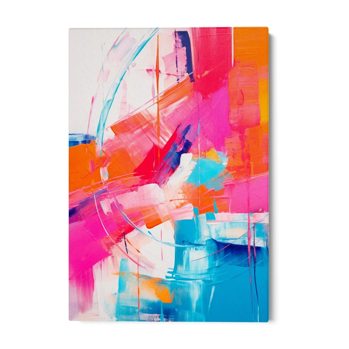 Quadro Stampa su Tela Euforia colorata - CupidoDesign