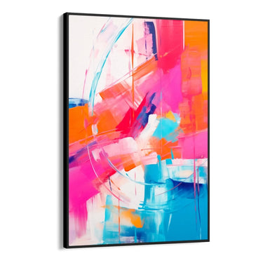 Quadro Stampa su Tela Euforia colorata - CupidoDesign